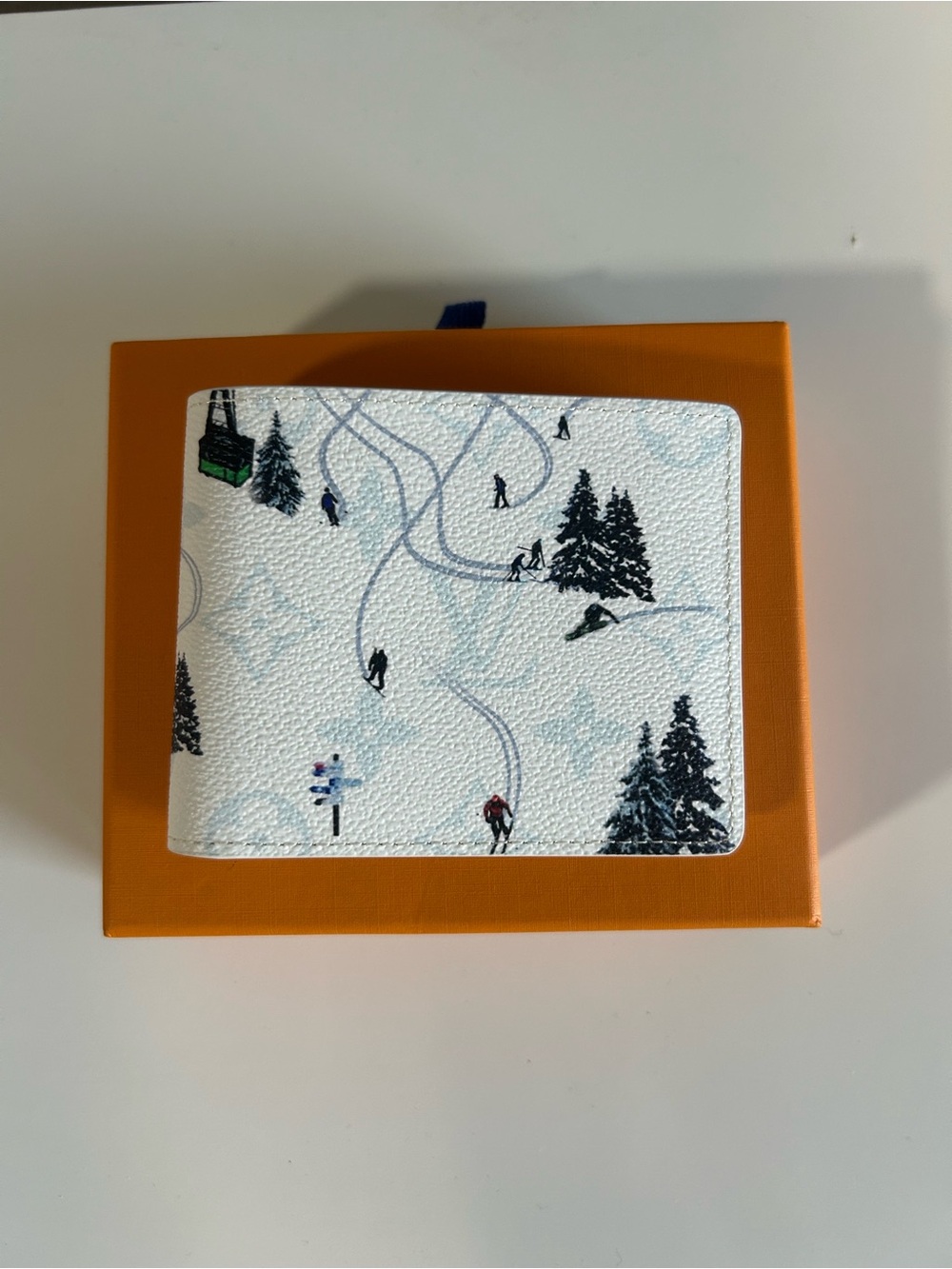 Louis Vuitton Ski White Bifold Wallet